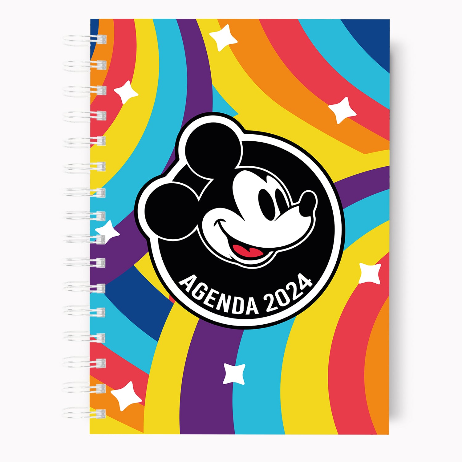 Agenda Mickey 2024 Fiestas en papel